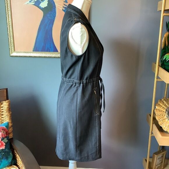 Premise Black Denim Dress 🍾🌞👖 - Picture 2 of 9